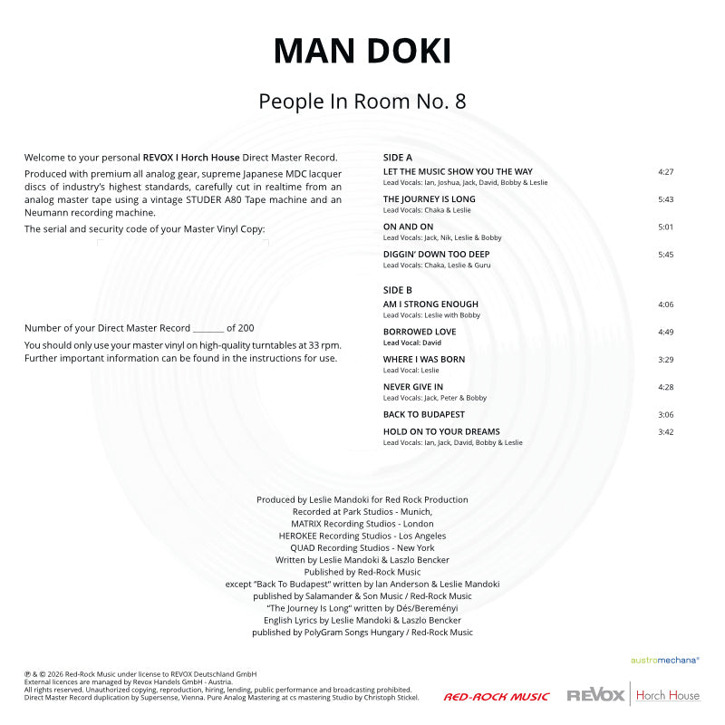 Mandoki - People In The Room No. 8 (Master Record)