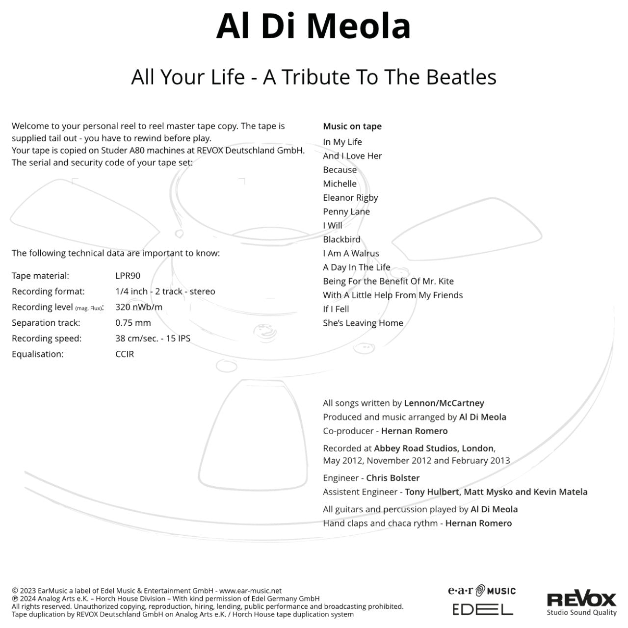 Al Di Meola - All Your Life