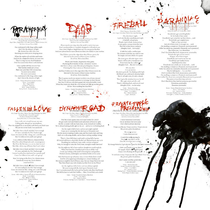 Alice Cooper Paranormal Inlay 2