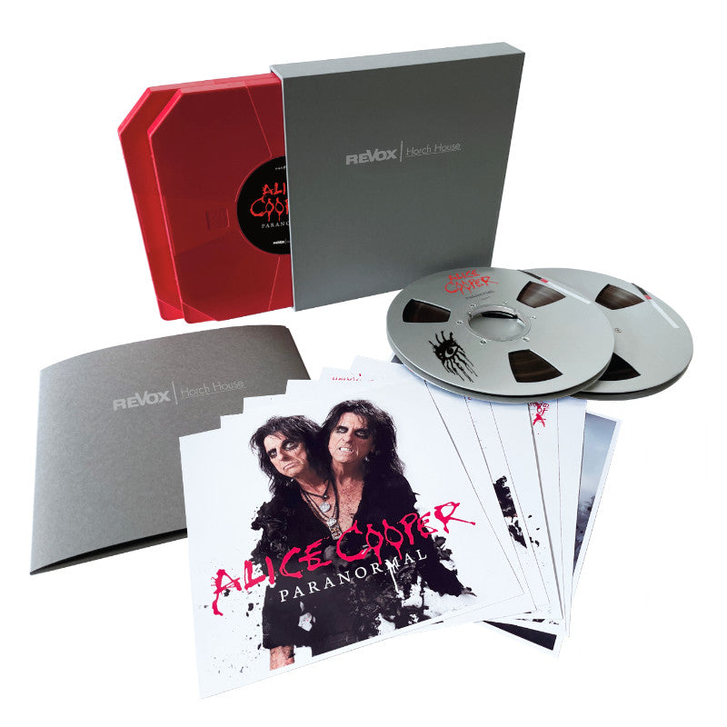 Alice Cooper Paranormal Studio Master Tape