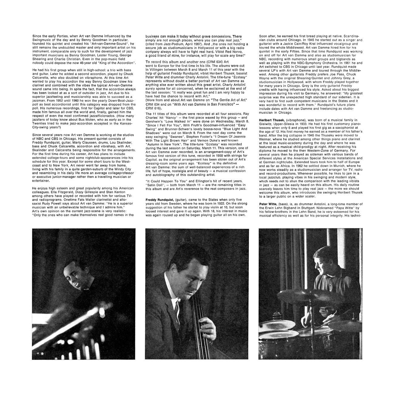 Art Van Damme Ecstasy Inlay 2