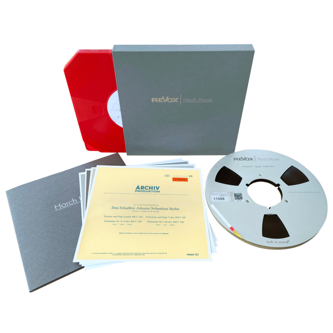 Johann Sebastian Bach Organ Works Standard Master Tape