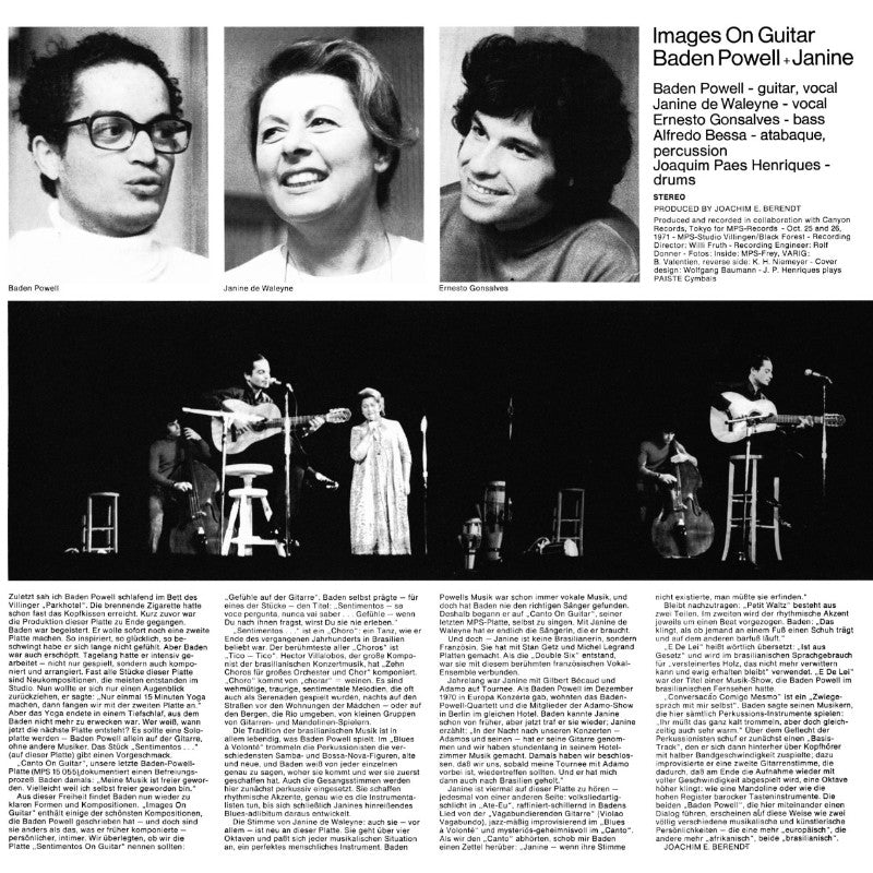 Baden Powell Images On Guitar Inlay 1