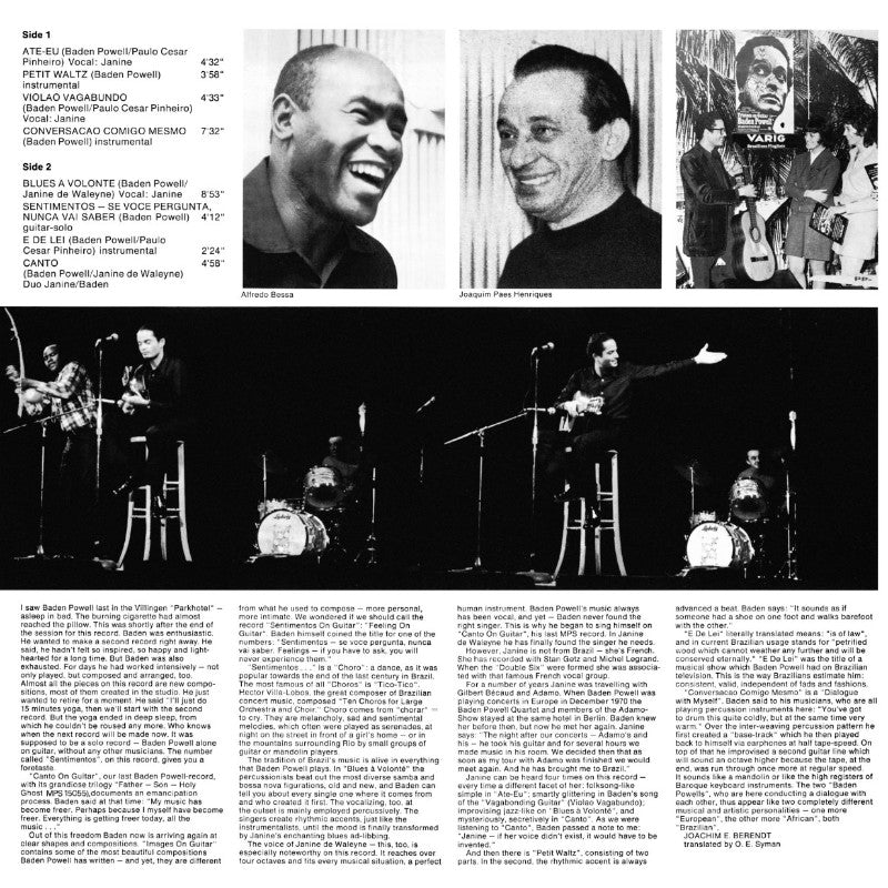 Baden Powell Images On Guitar Inlay 2