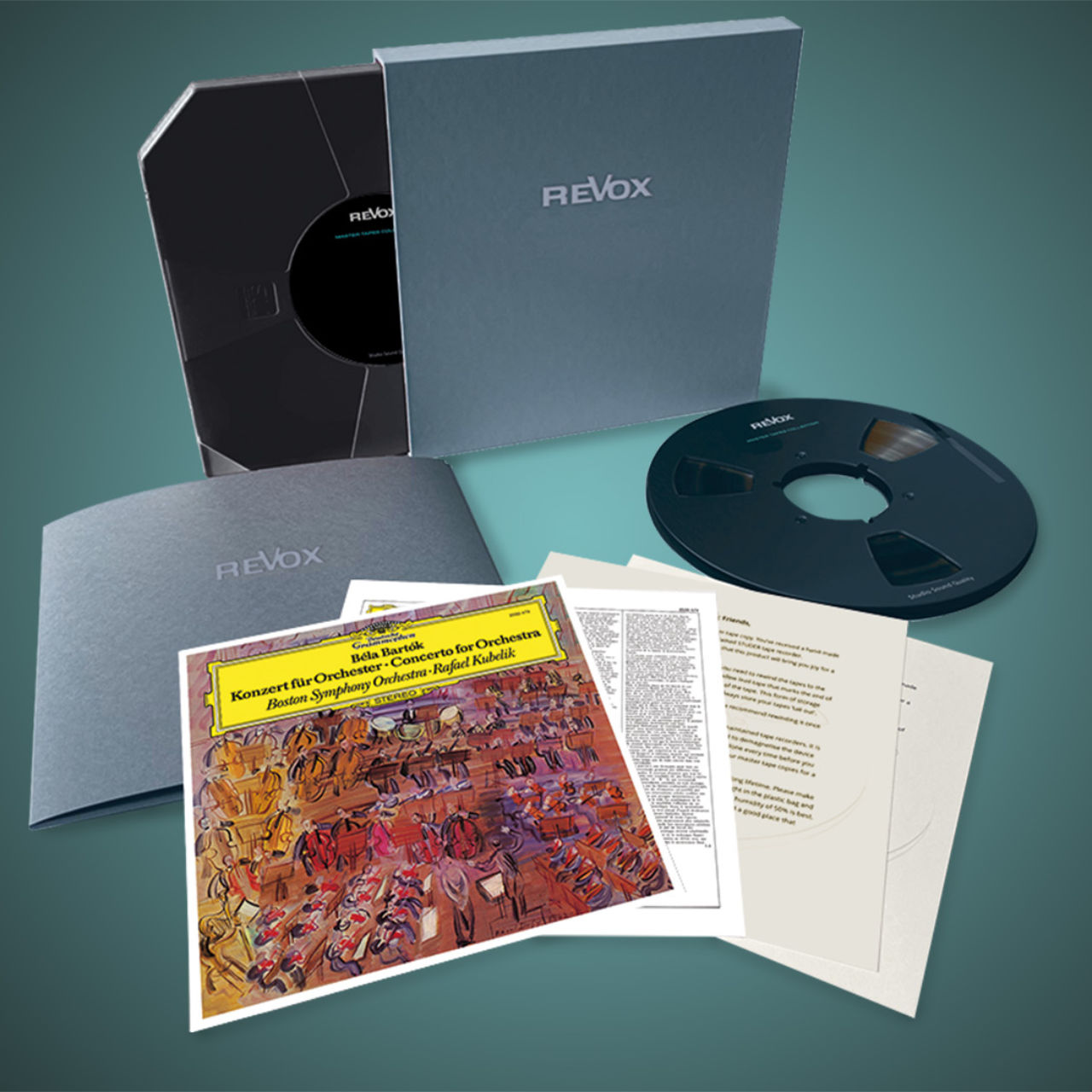 Bela Bartok Concerto For Orchestra Revox Master Tape