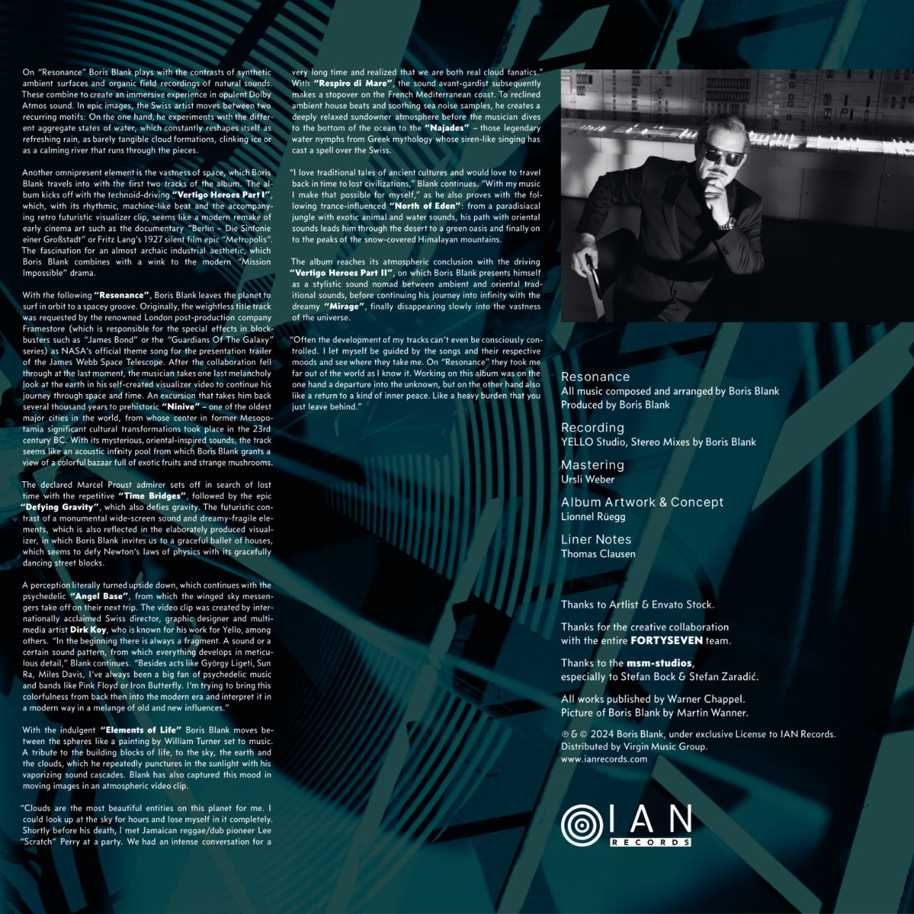 Boris Blank Resonance Inlay 2