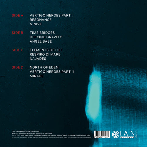 Boris Blank Resonance Cover Backside