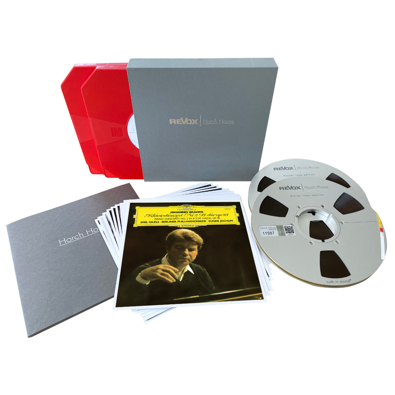 Johannes Brahms Concerto For Piano No. 2 Studio Master Tape