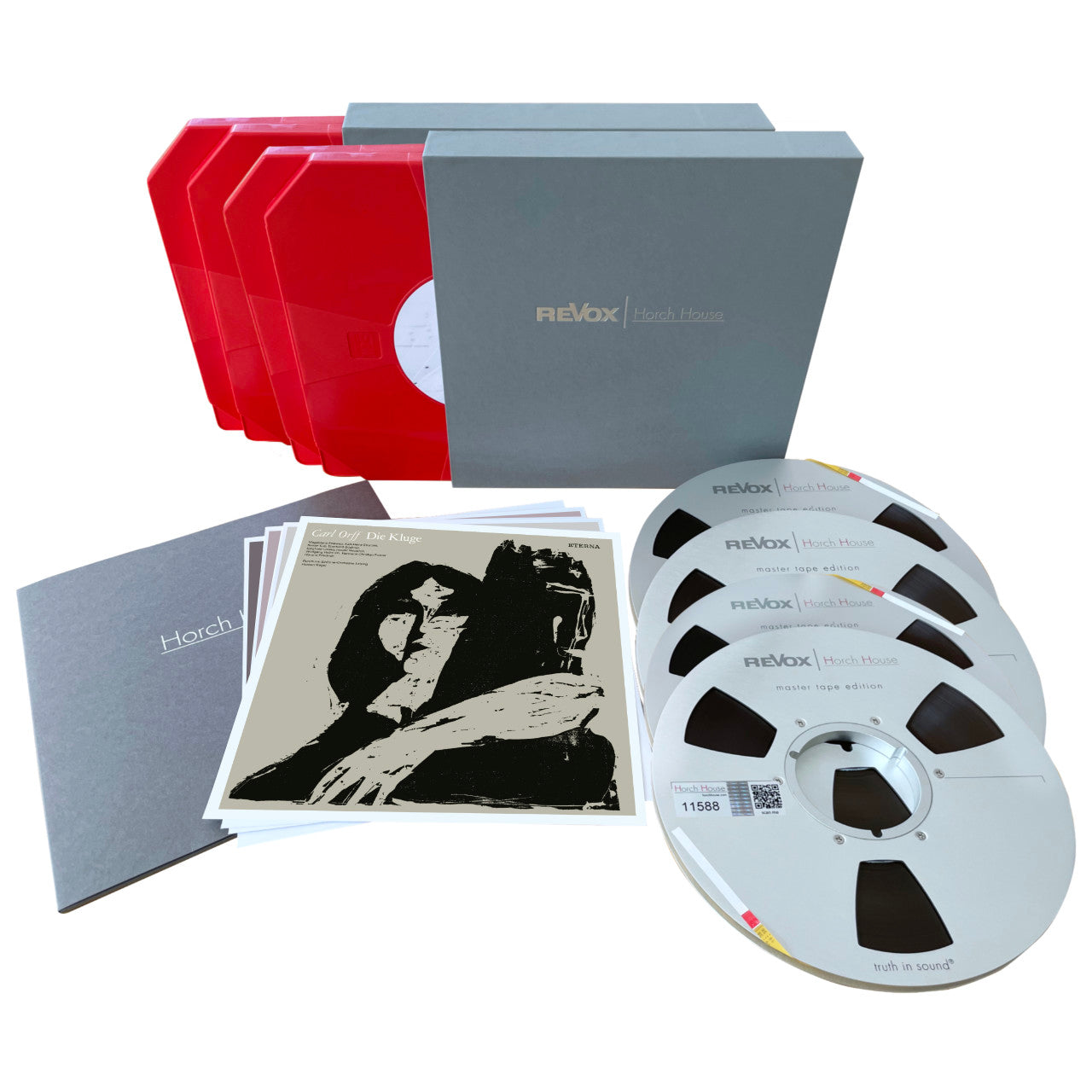 Carl Orff Die Kluge Studio Master Tape