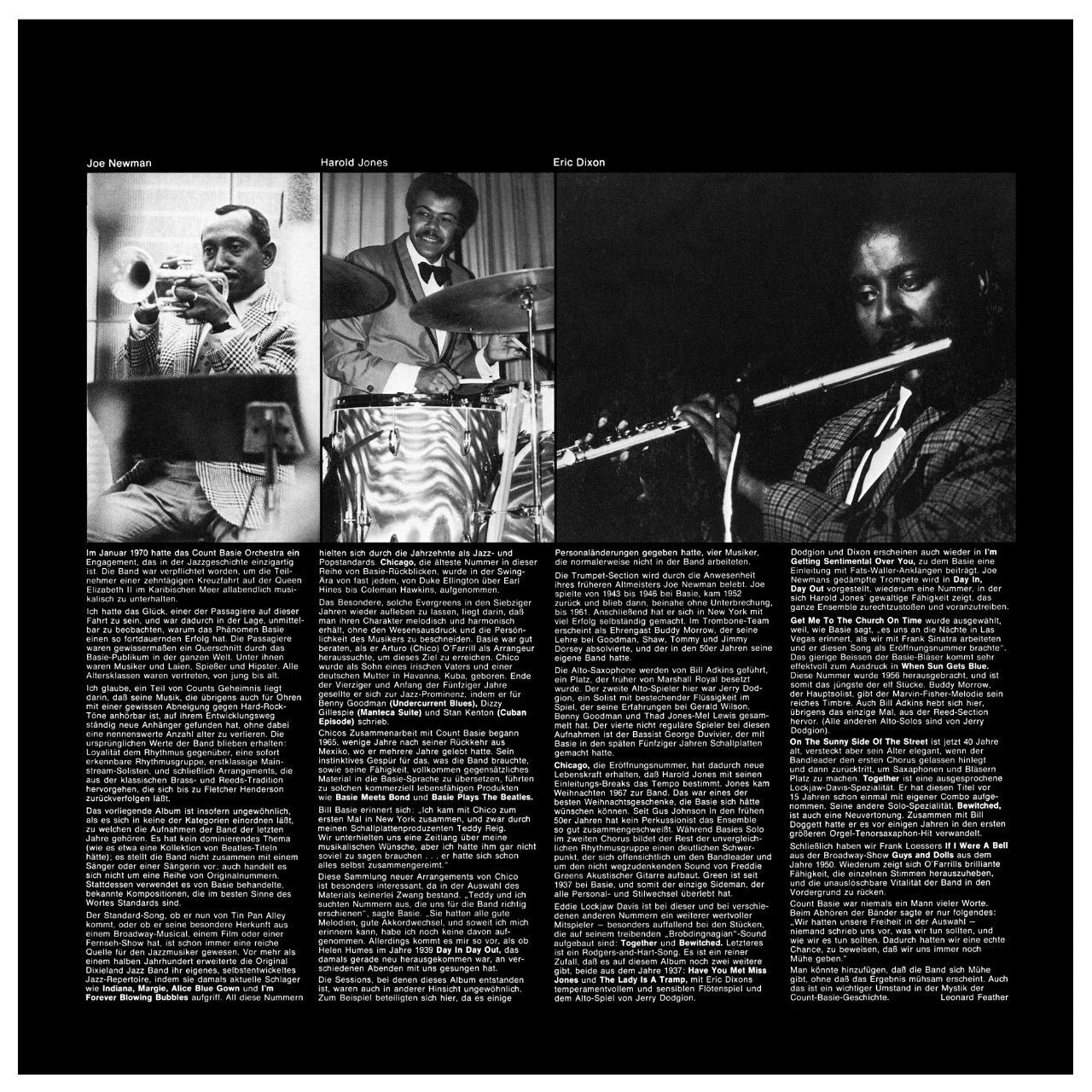 The Count Basie Orchestra High Voltage Inlay 1