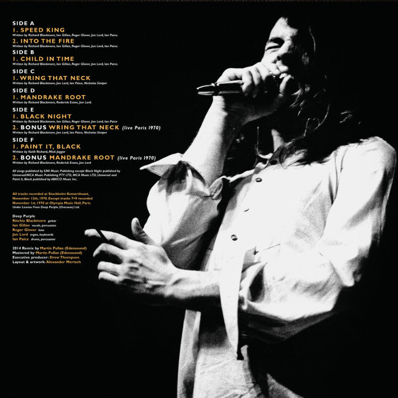 Deep Purple - Live In Stockholm 1970 (Tonband)