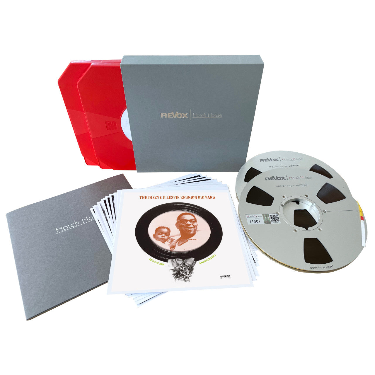 Dizzy Gillespie Reunion Big Band 20th and 30th Anniversary Studio Master Tape