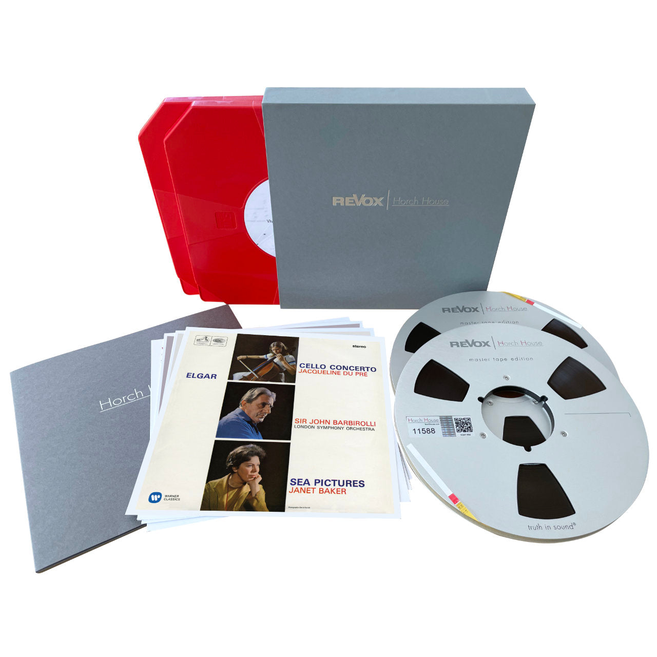 Edward Elgar Cello Concerto and Sea Pictures Standard Master Tape