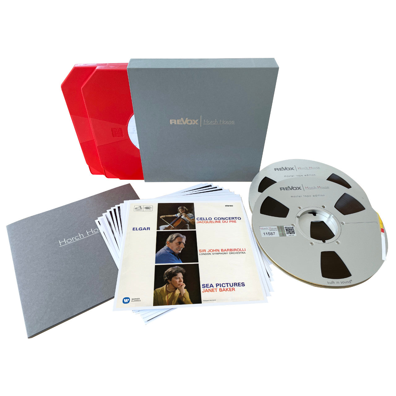 Edward Elgar Cello Concerto and Sea Pictures Studio Master Tape