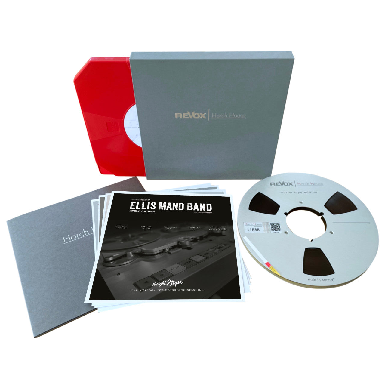 Ellis Mano Band A Lifetime I Want You Back Standard Master Tape