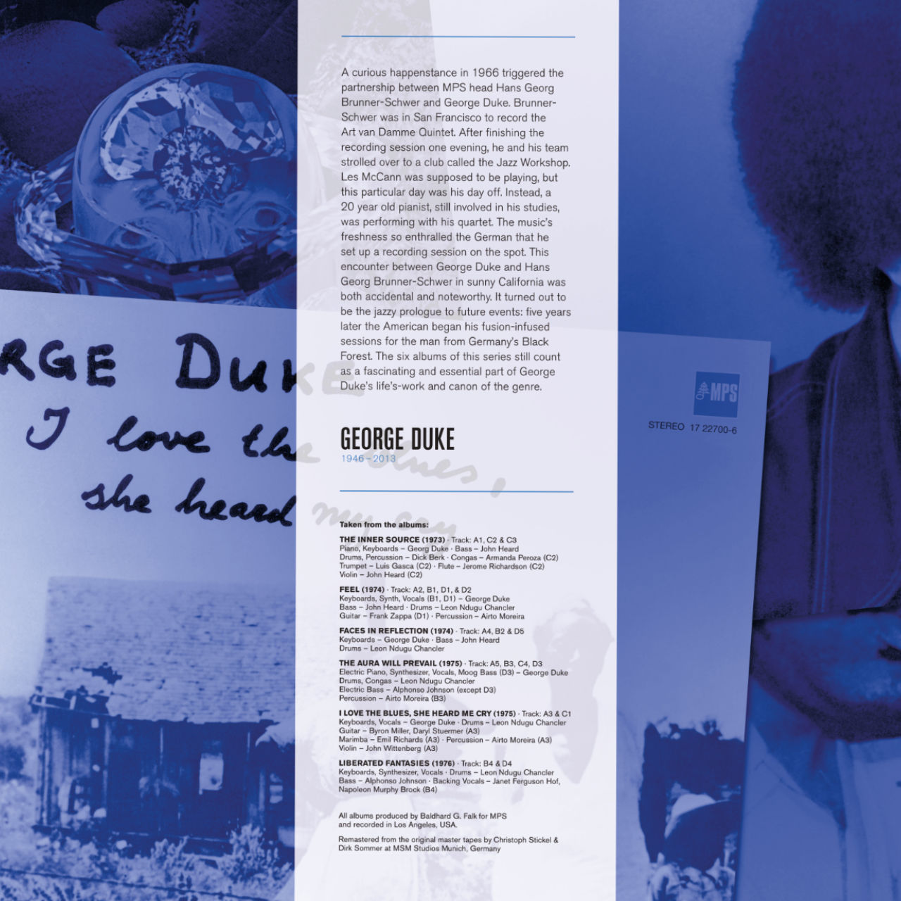 George Duke Best of the MPS Years Inlay 1