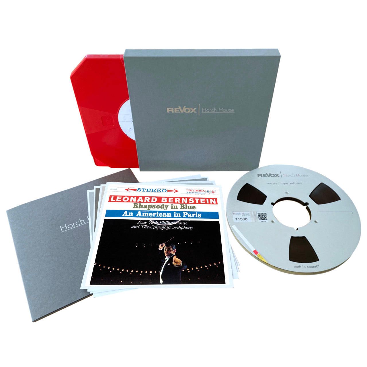 George Gershwin Leonard Bernstein Rhapsody In Blue and An American In Paris Standard Master Tape