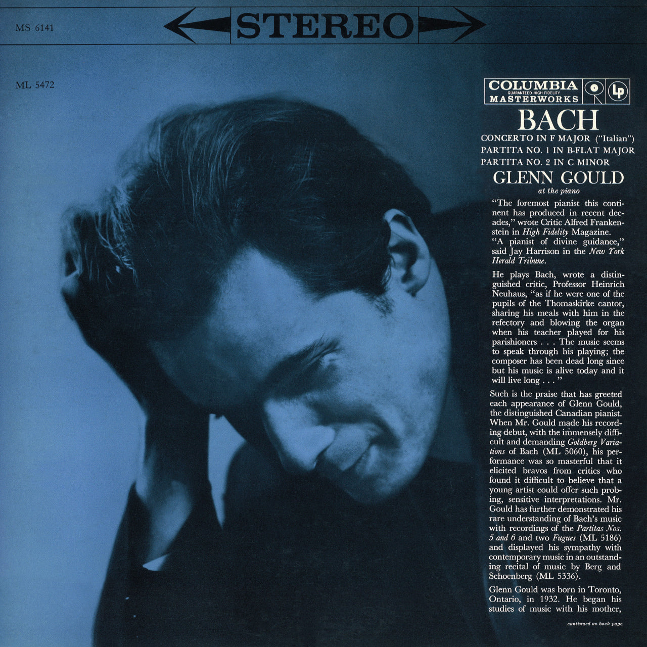 (CD)Italian Concerto The Glenn Gould Edition／J.S. Bach、Scarlatti、Glenn Gould Glenn Gould - Bach Italian Concerto – Revox | Horch House