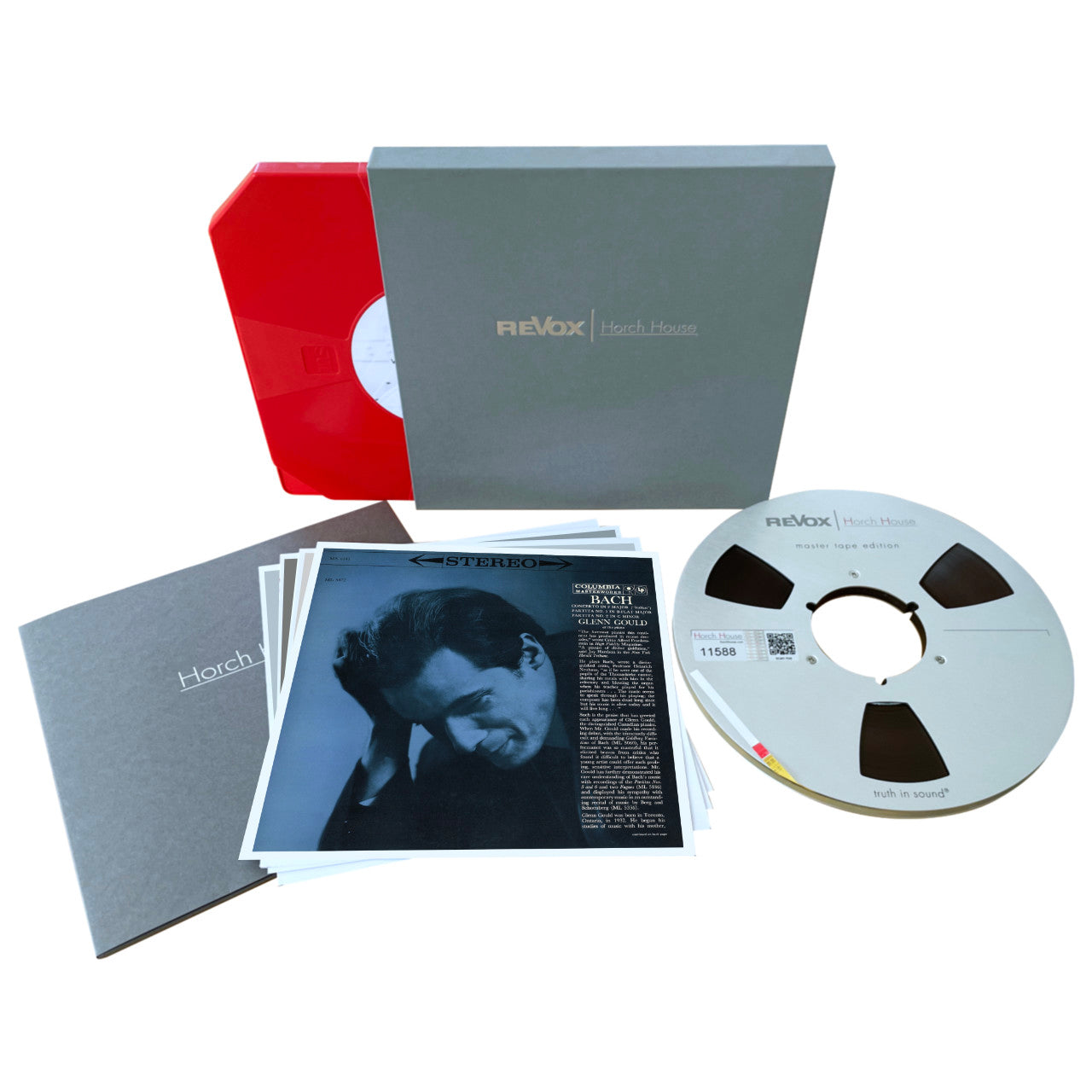 Glenn Gould Bach Italian Concerto Standard Master Tape