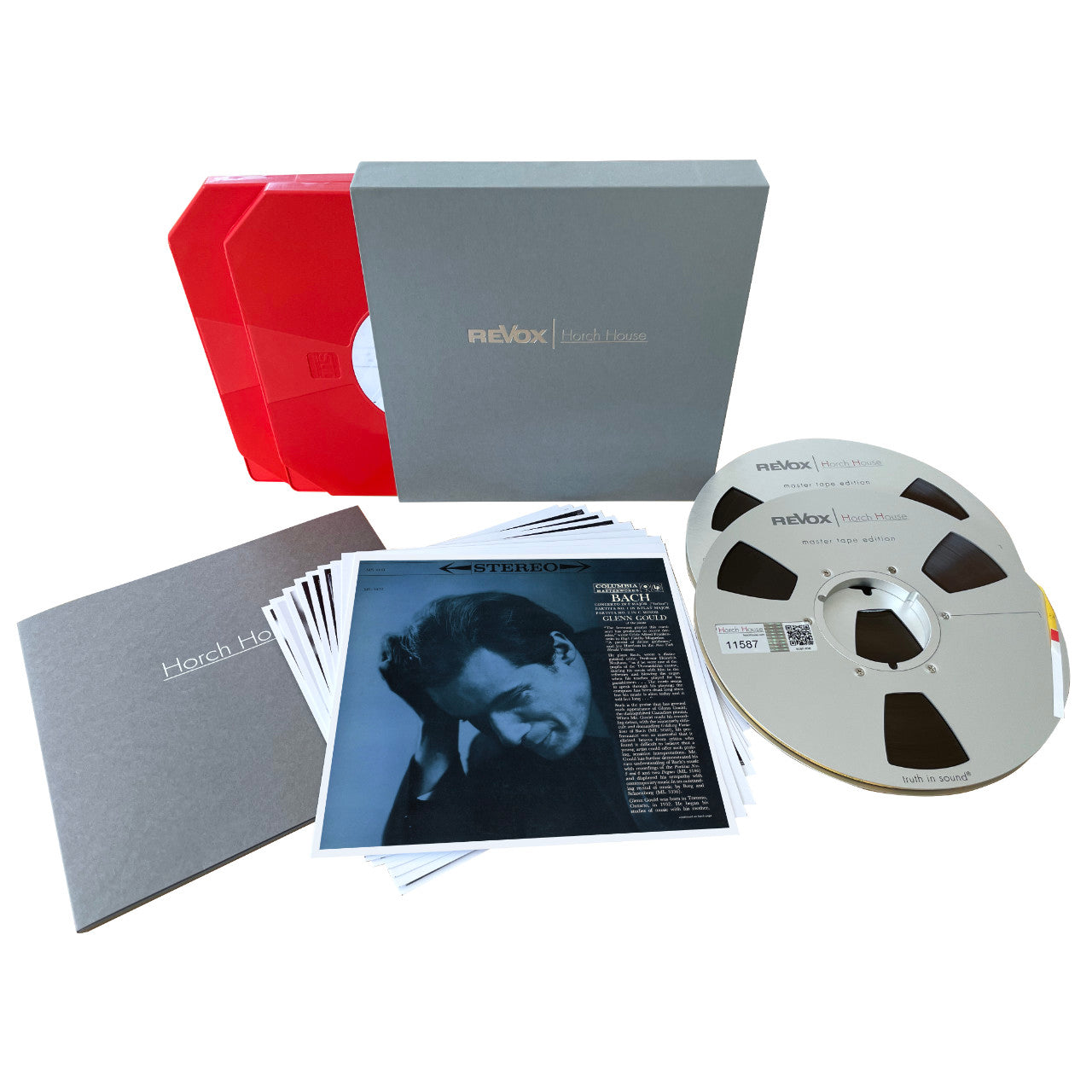 Glenn Gould Bach Italian Concerto Studio Master Tape