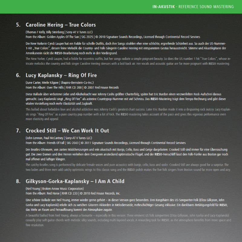 Great Cover Versions Inlay 3