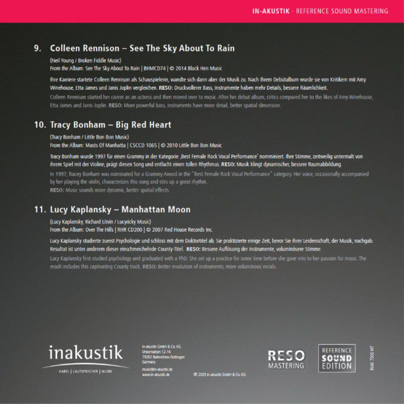 Great Women Of Song Inlay 3