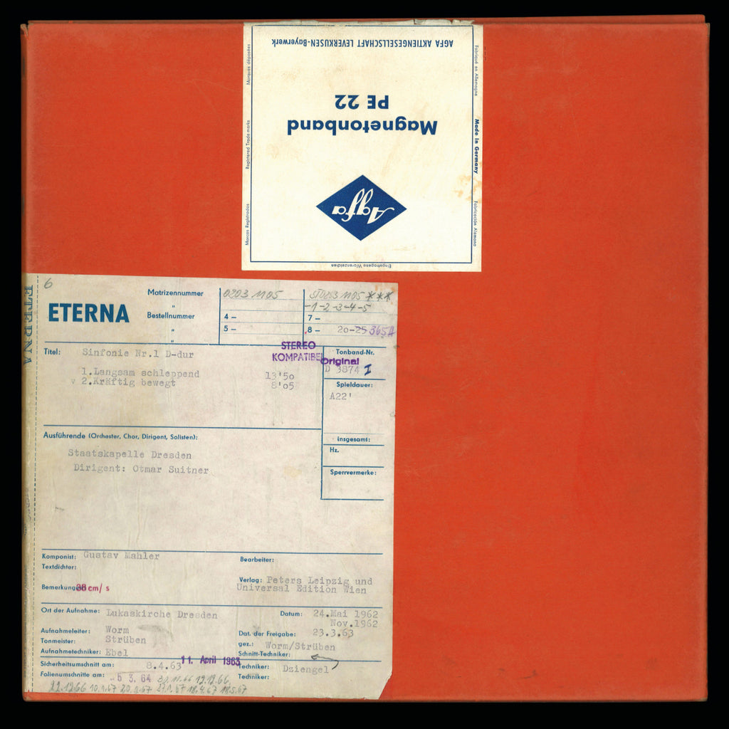 Gustav Mahler Symphony No. 1 Original Master Tape 1