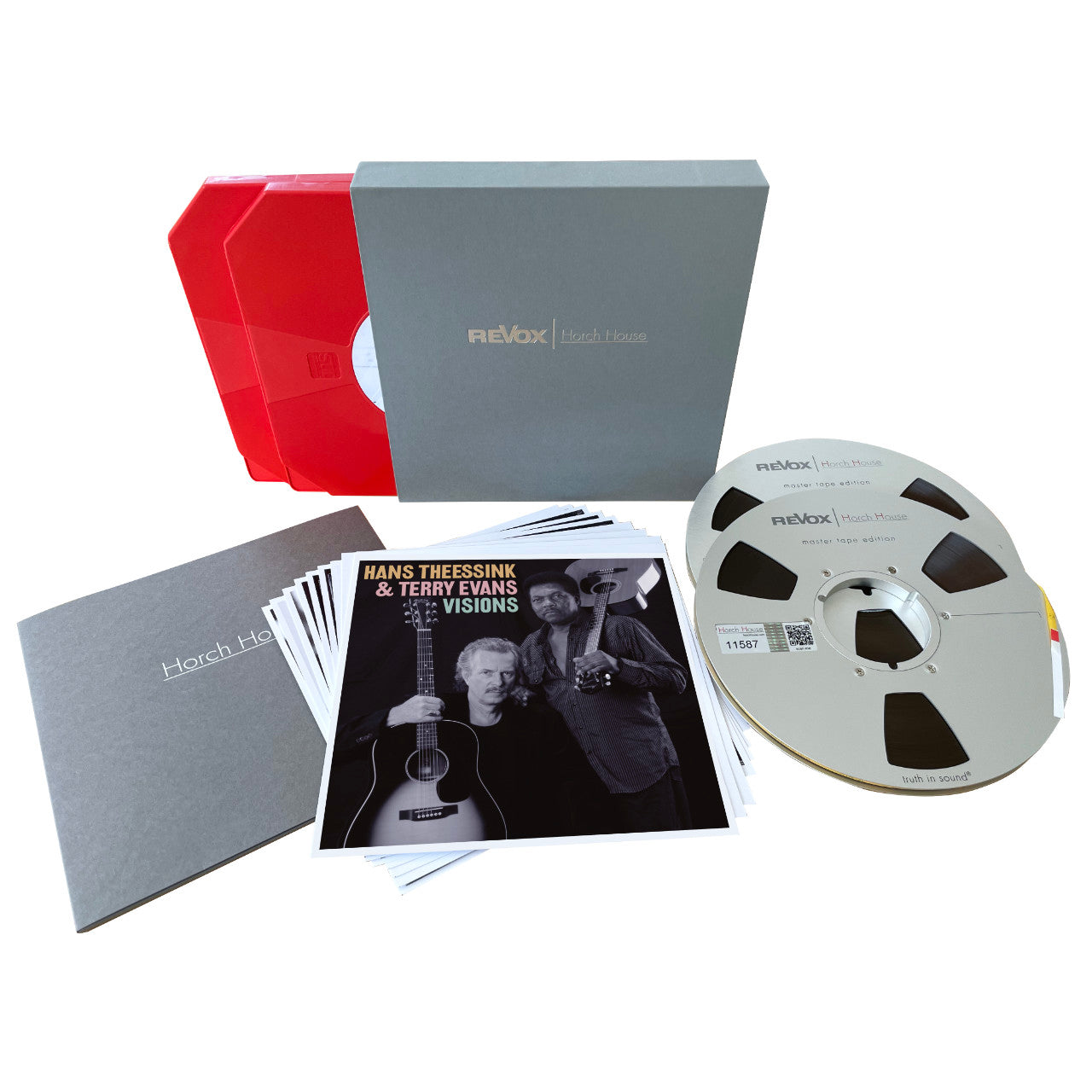 Hans Theessink and Terry Evans Visions Studio Master Tape