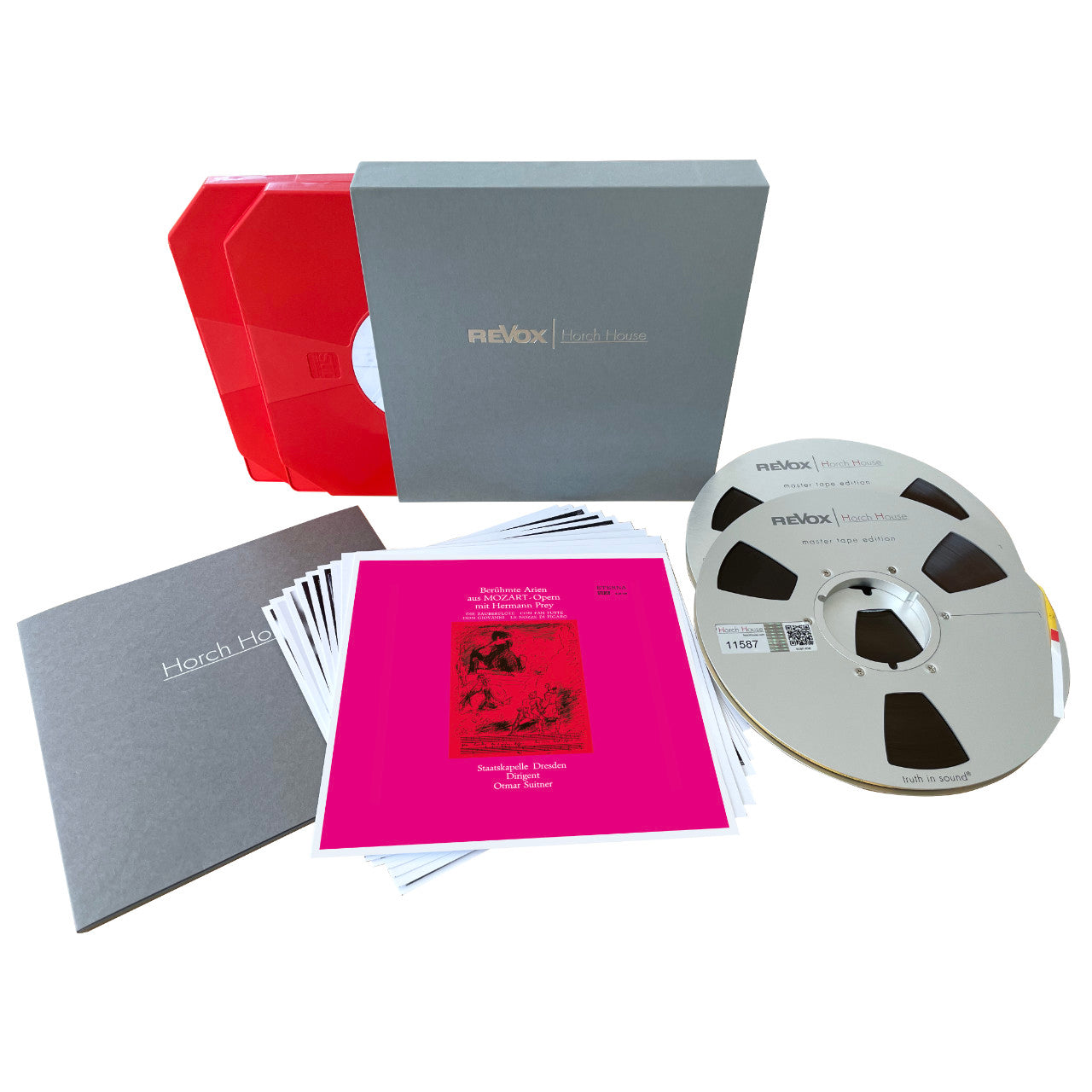 Hermann Prey Mozart Arias Studio Master Tape