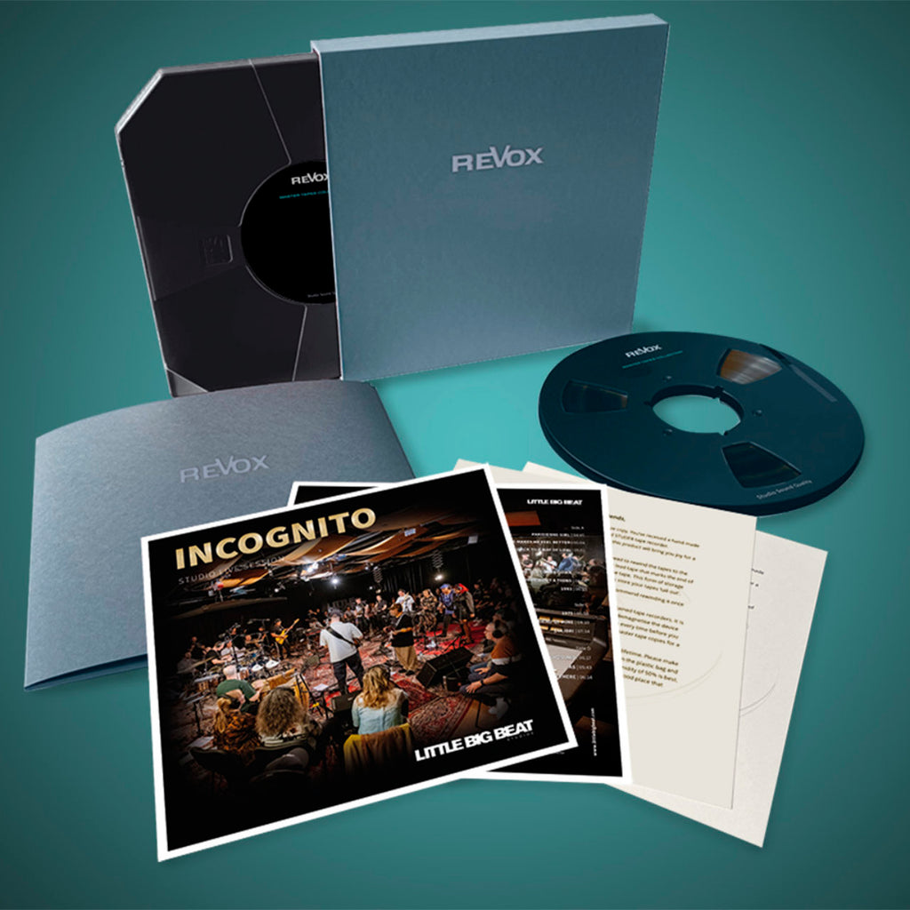 Incognito Studio Live Session Revox Master Tape