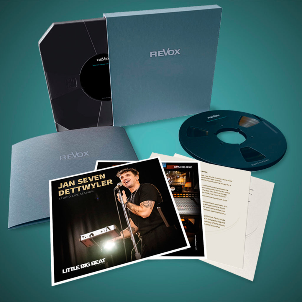 Jan Seven Dettwyler Studio Live Session Revox Master Tape