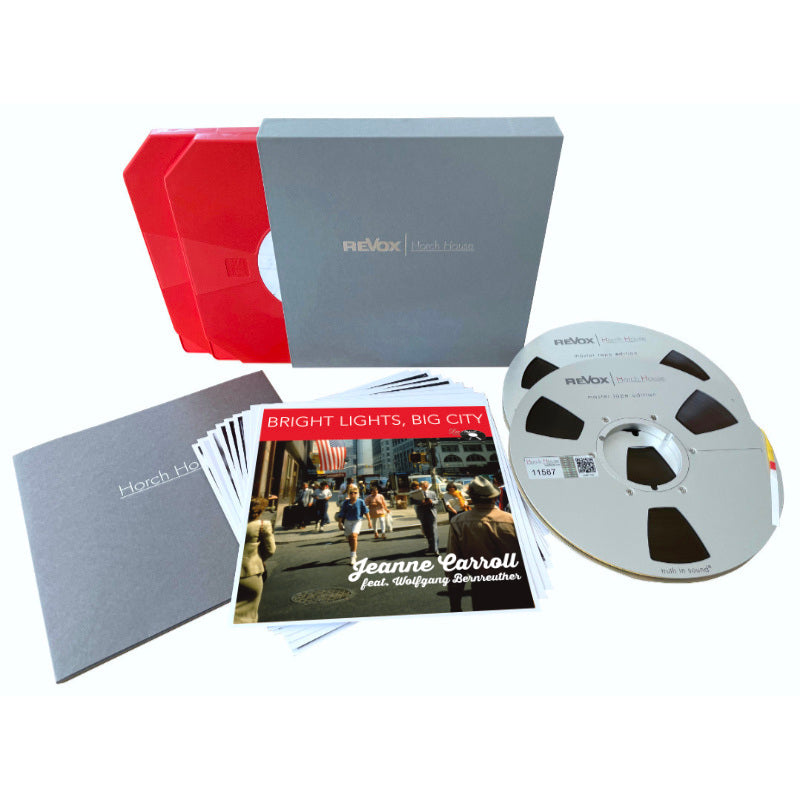 Jeanne Carroll feat Wolfgang Bernreuther Bright Lights Big City Studio Master Tape