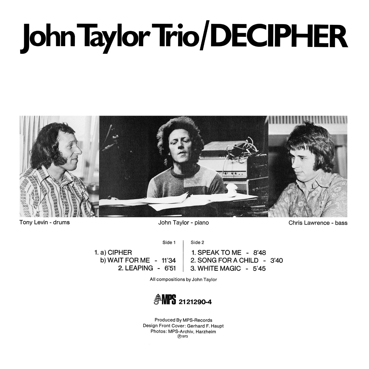 John Taylor Trio Decipher Inlay 2