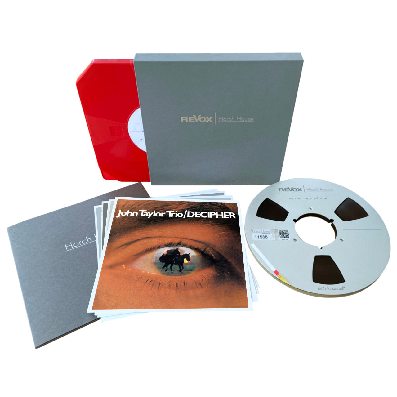 John Taylor Trio Decipher Standard Master Tape