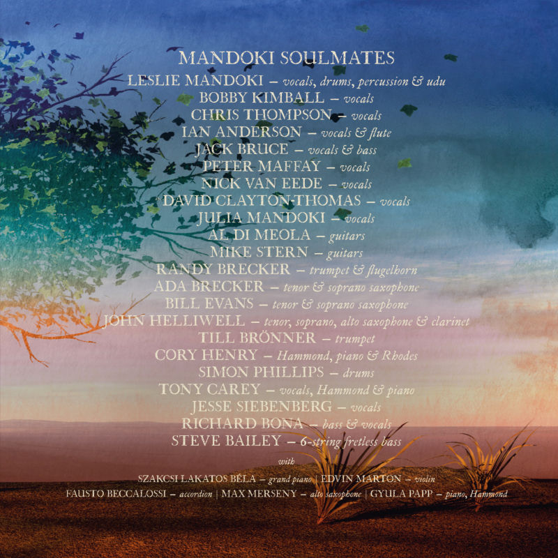 Mandoki Soulmates Living In The Gap Cover Back