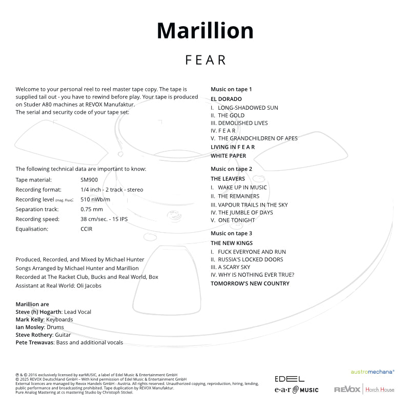Marillion - F E A R