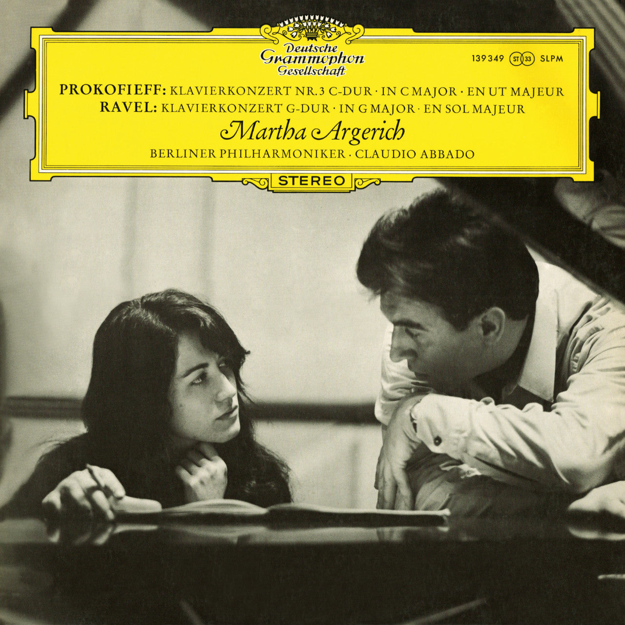 Martha Argerich Piano Concerto Prokofieff Ravel Cover