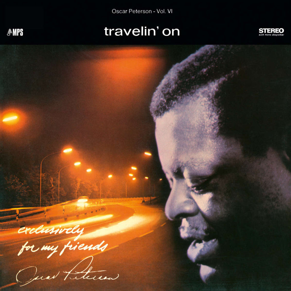 Oscar Peterson Travelin' On Cover