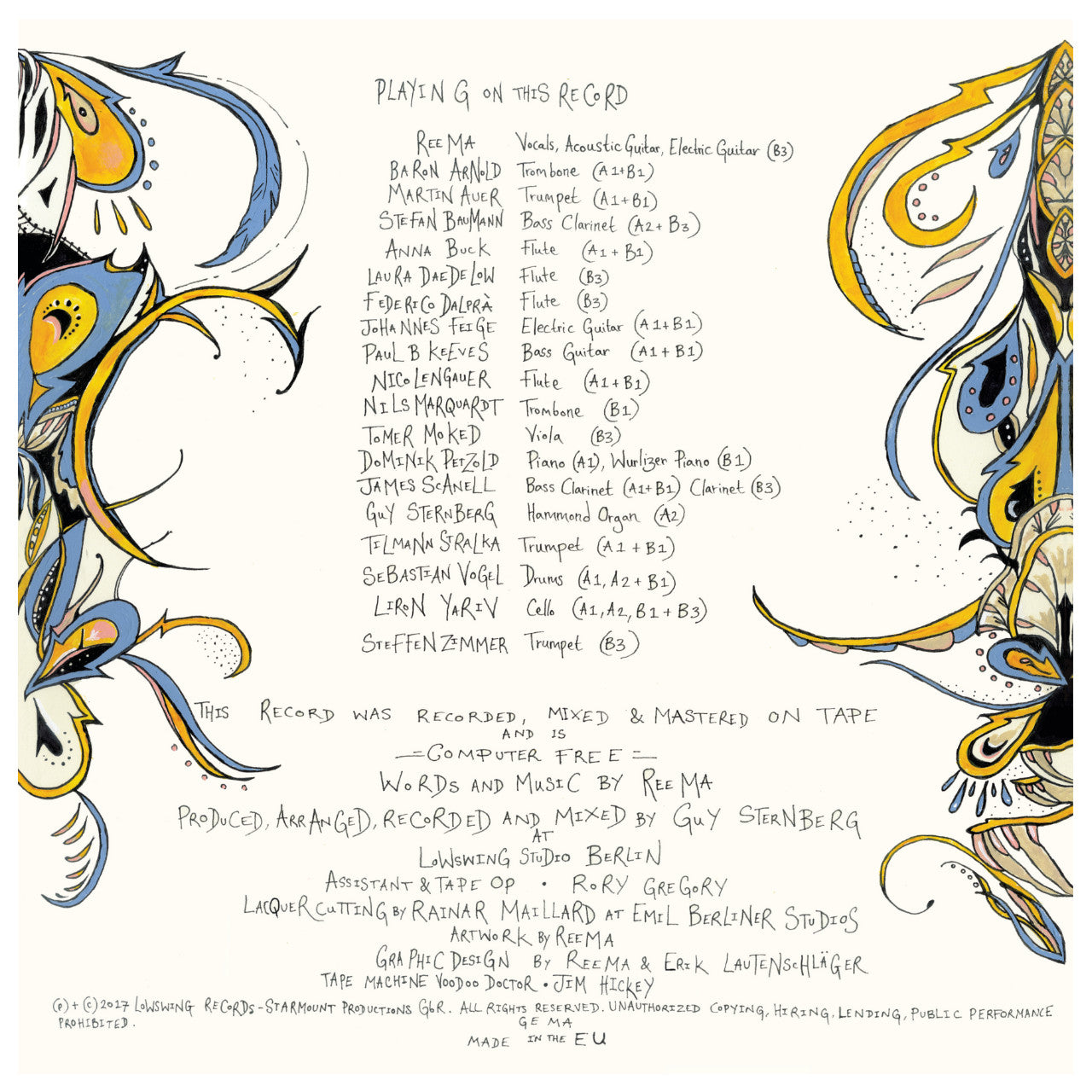 Reema The LowSwing Sessions Inlay 1