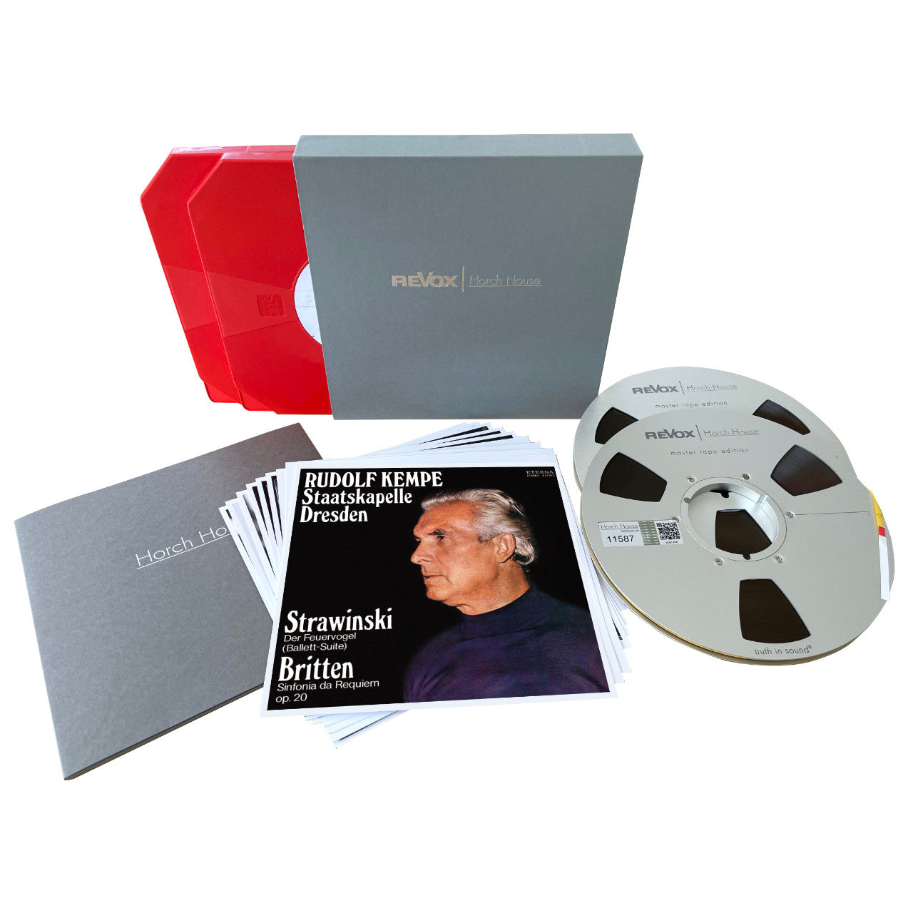 Rudolf Kempę Strawiński Britten Studio Master Tape