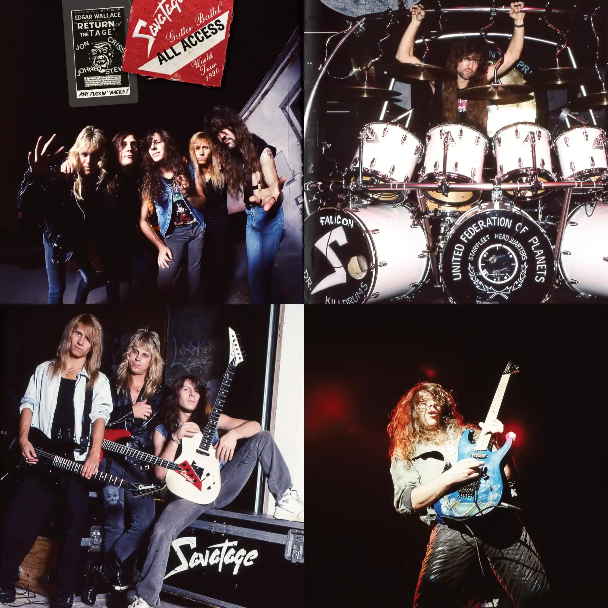 Savatage - Madness Reigns From The Gutter 1990 (Tonband)