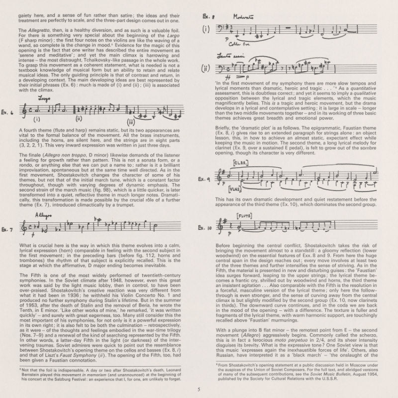 Schostakowitsch - Sinfonie Nr. 5 & Nr. 10