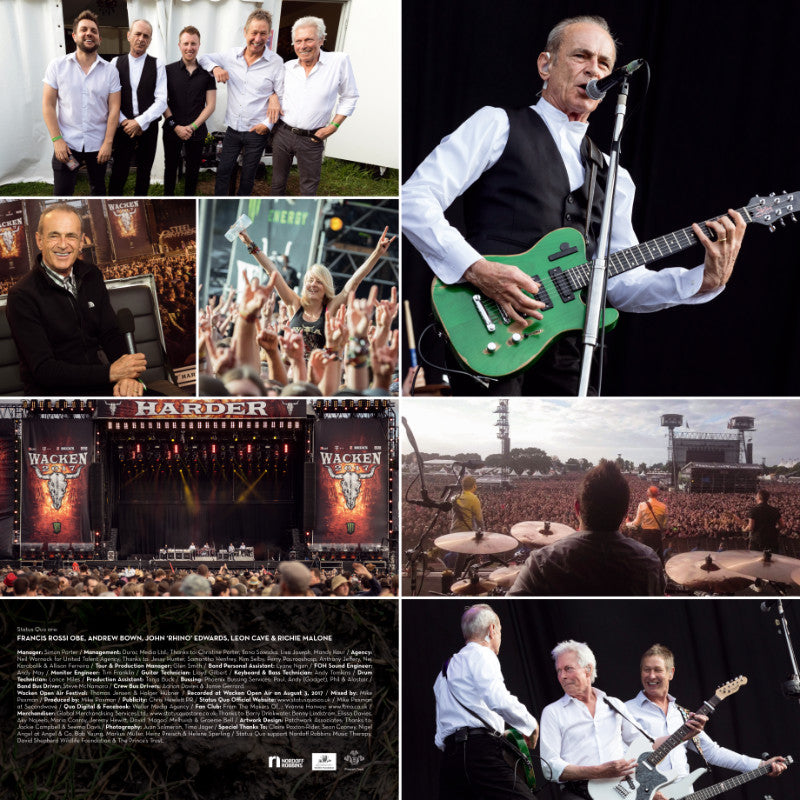 Status Quo Down and Dirty at Wacken Inlay 1