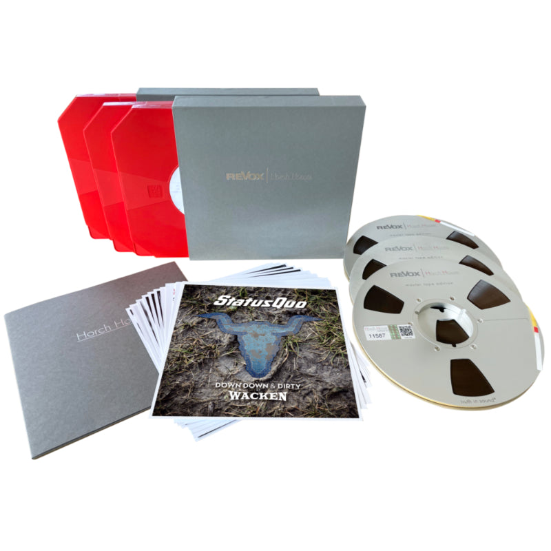 Status Quo Down Down and Dirty at Wacken Studio Master Tape