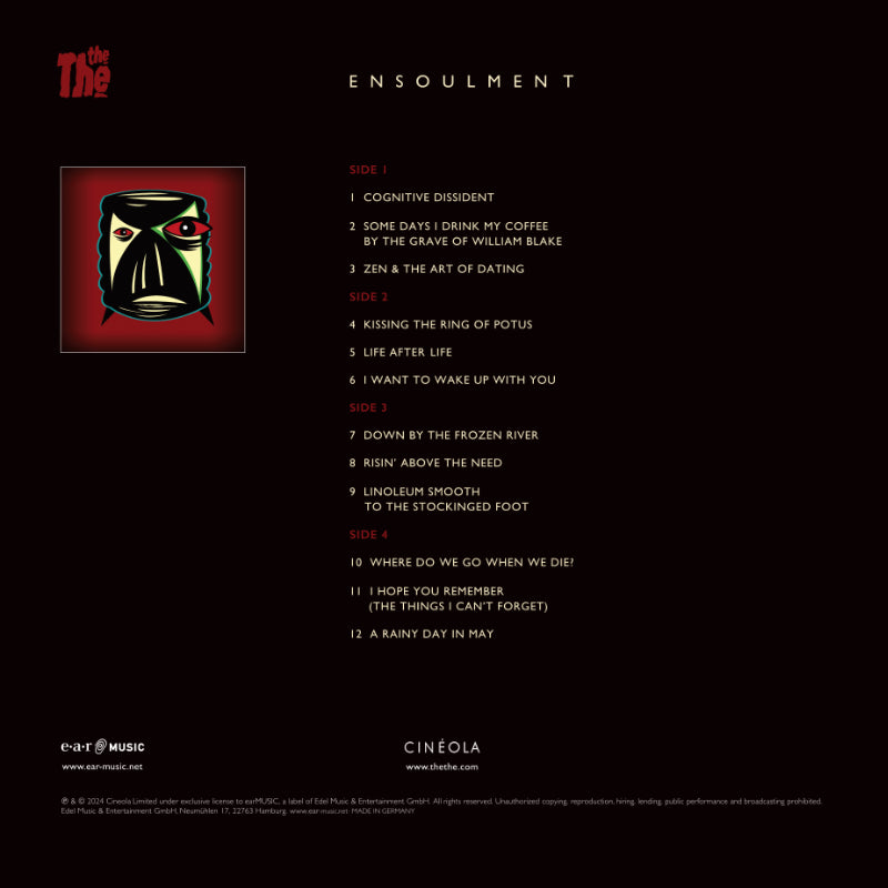 The The Ensoulment Cover Backside