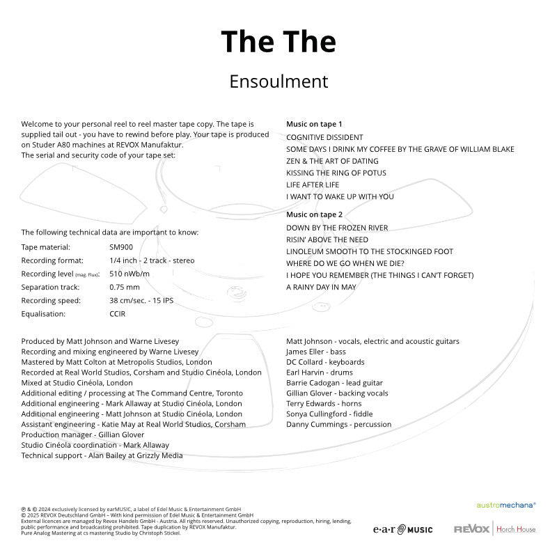 The The Ensoulment Credits