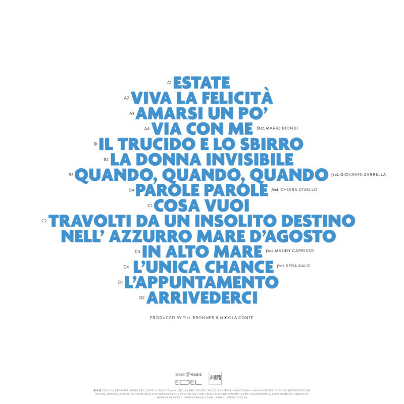 Till Brönner Italia Cover Backside