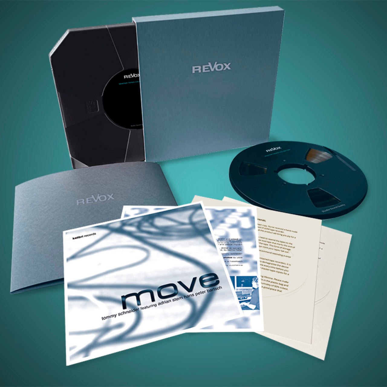 Tommy Schneider Move Revox Master Tape