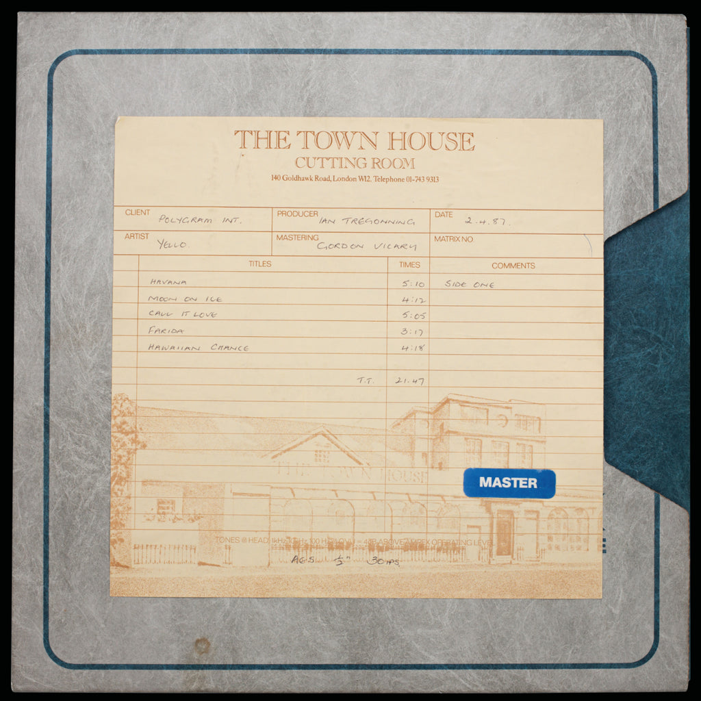 Yello One Second Original Tape