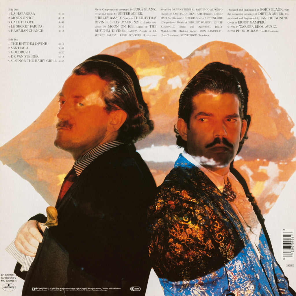 Yello One Second Cover Backside